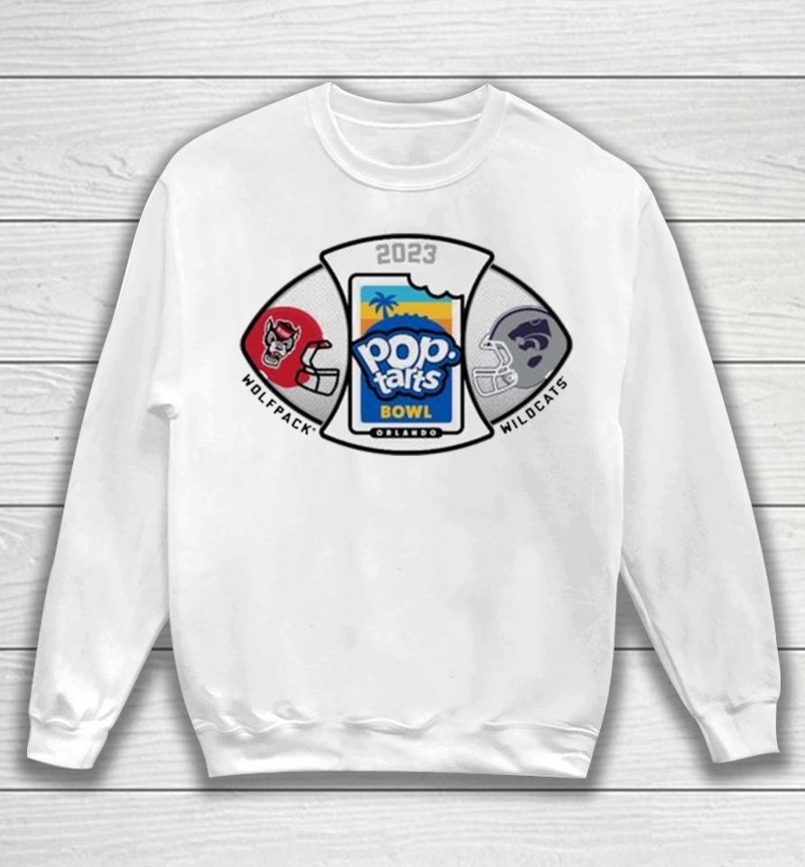 Nc State Wolfpack Vs K State Wildcats 2023 Pop Tarts Bowl Sweatshirt