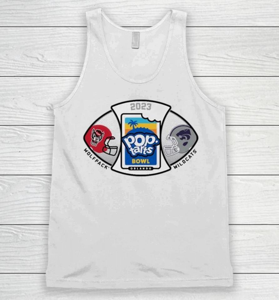 Nc State Wolfpack Vs K State Wildcats 2023 Pop Tarts Bowl Unisex Tank Top