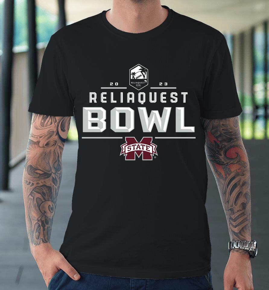 Ncaa 2022 Reliaquest Bowl Miss State Tonal Red Premium T-Shirt