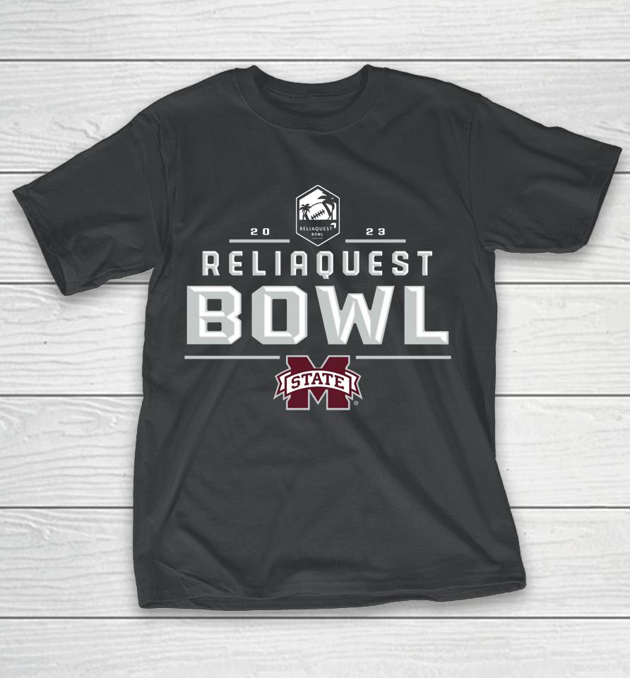 Ncaa 2022 Reliaquest Bowl Miss State Tonal Red T-Shirt