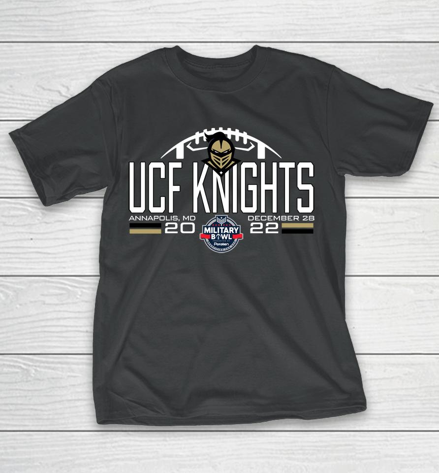 Ncaa 2022 Ucf Knights Military Bowl  Military Bowl Merch T-Shirt