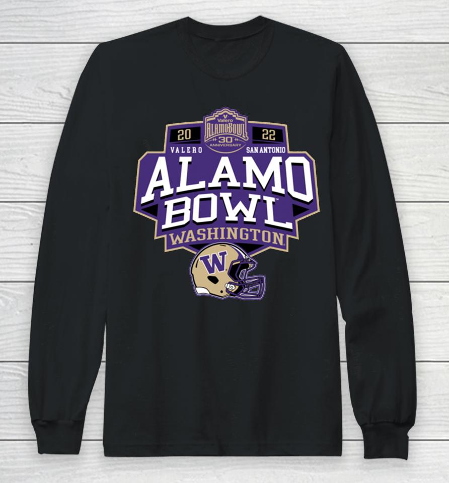 Ncaa 2022 Washington Valero Alamo Bowl Long Sleeve T-Shirt