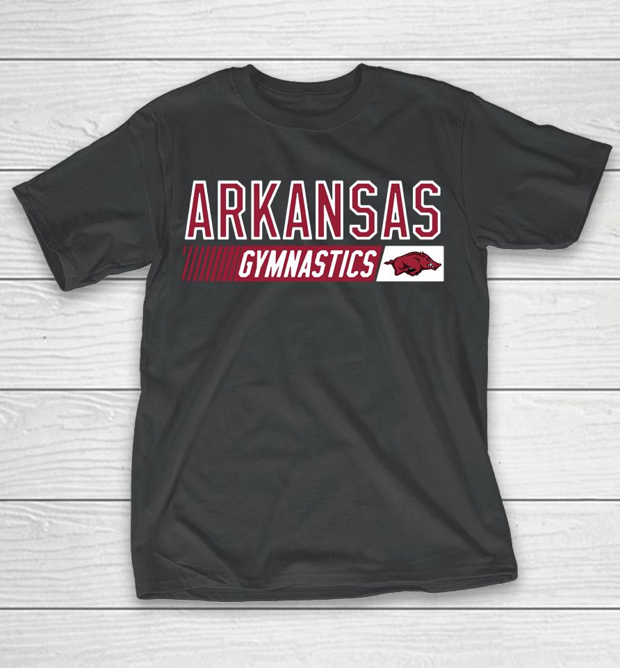 Ncaa Arkansas Razorbacks Kinetic Energy Gymnastics T-Shirt