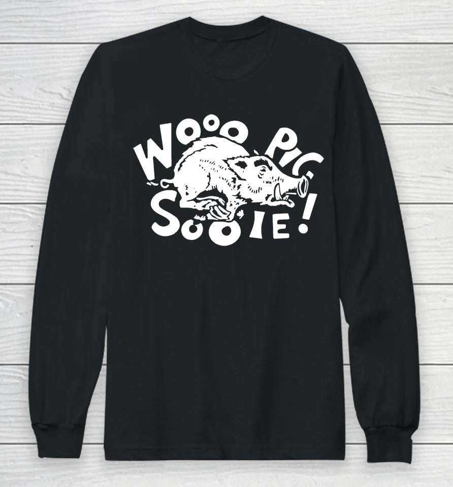 Ncaa Arkansas Razorbacks Woo Pig Sooie Long Sleeve T-Shirt