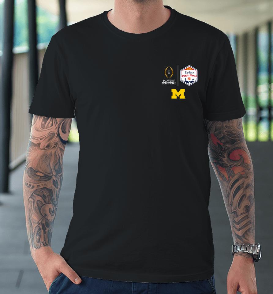 Ncaa College Football Playoff Michigan Wolverines Fiesta Bowl 2022 Premium T-Shirt