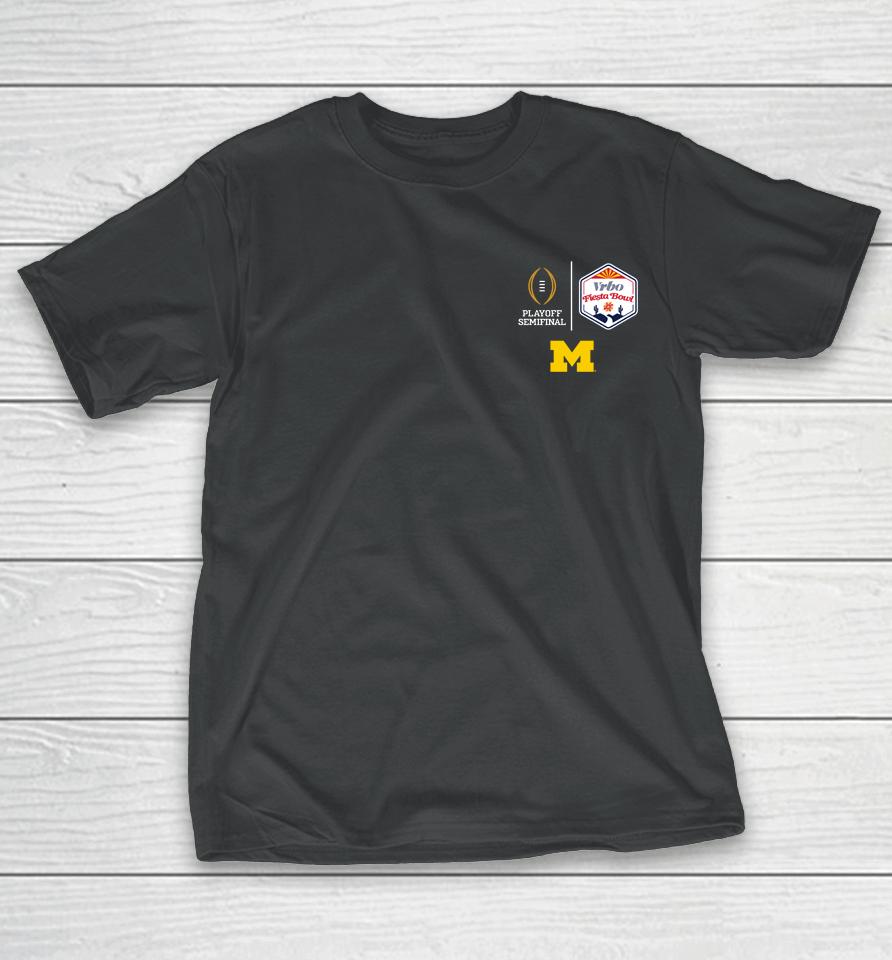 Ncaa College Football Playoff Michigan Wolverines Fiesta Bowl 2022 T-Shirt
