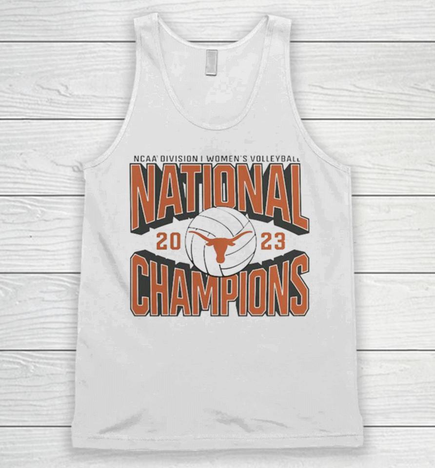 Ncaa Division I Women’s Volleyball National Champions 2023 Texas Longhorns Unisex Tank Top