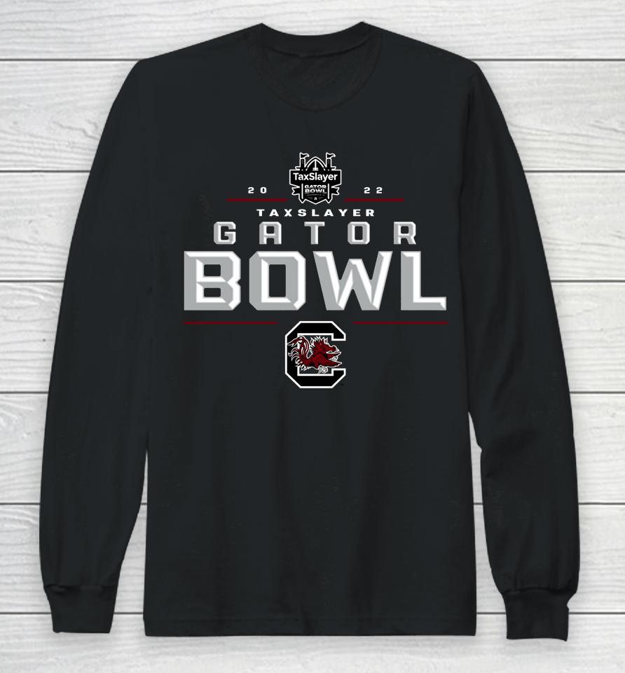 Ncaa Gator Bowl 2022 South Carolina Logo Gator Bowl Shop Long Sleeve T-Shirt