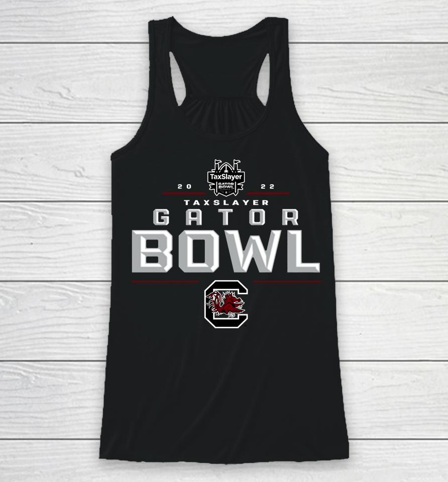 Ncaa Gator Bowl 2022 South Carolina Logo Gator Bowl Shop Racerback Tank