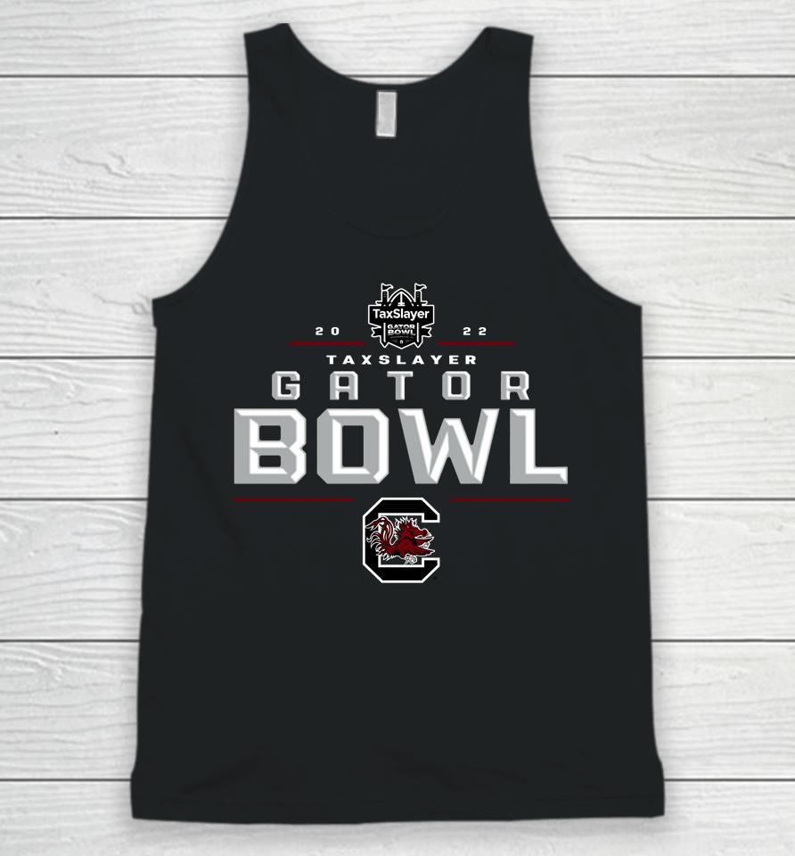 Ncaa Gator Bowl 2022 South Carolina Logo Gator Bowl Shop Unisex Tank Top