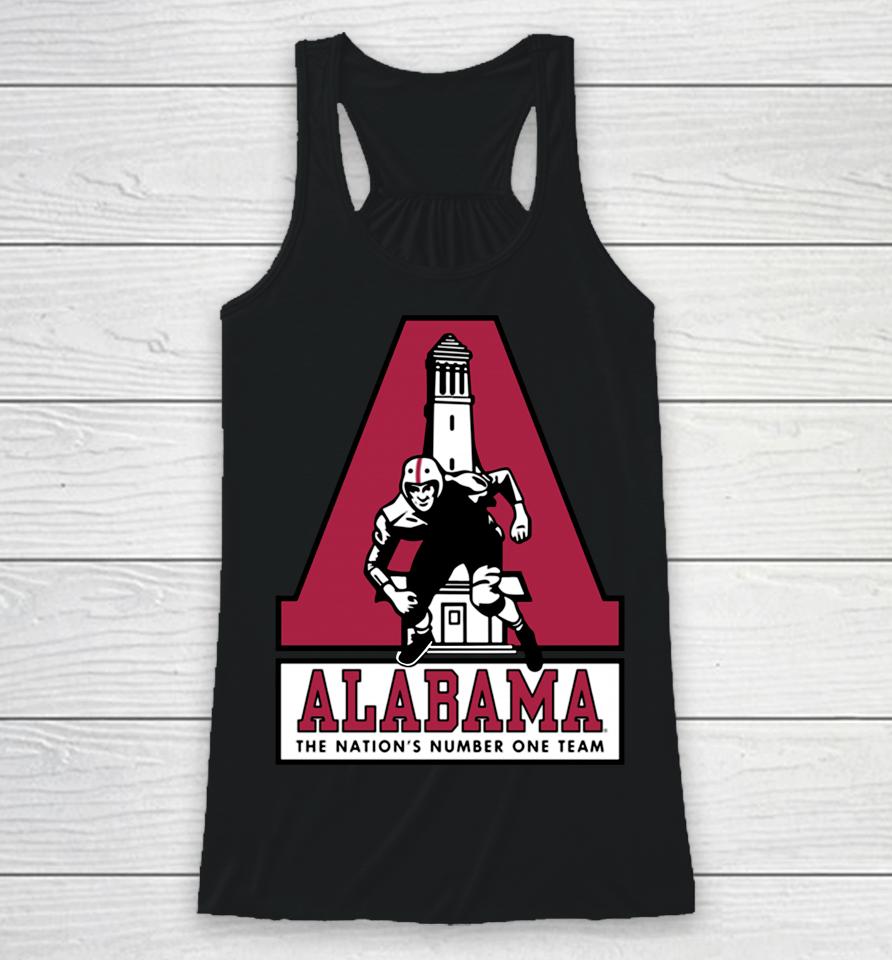Ncaa Grey Alabama Denny Chimes The Nation's Number One Team Racerback Tank