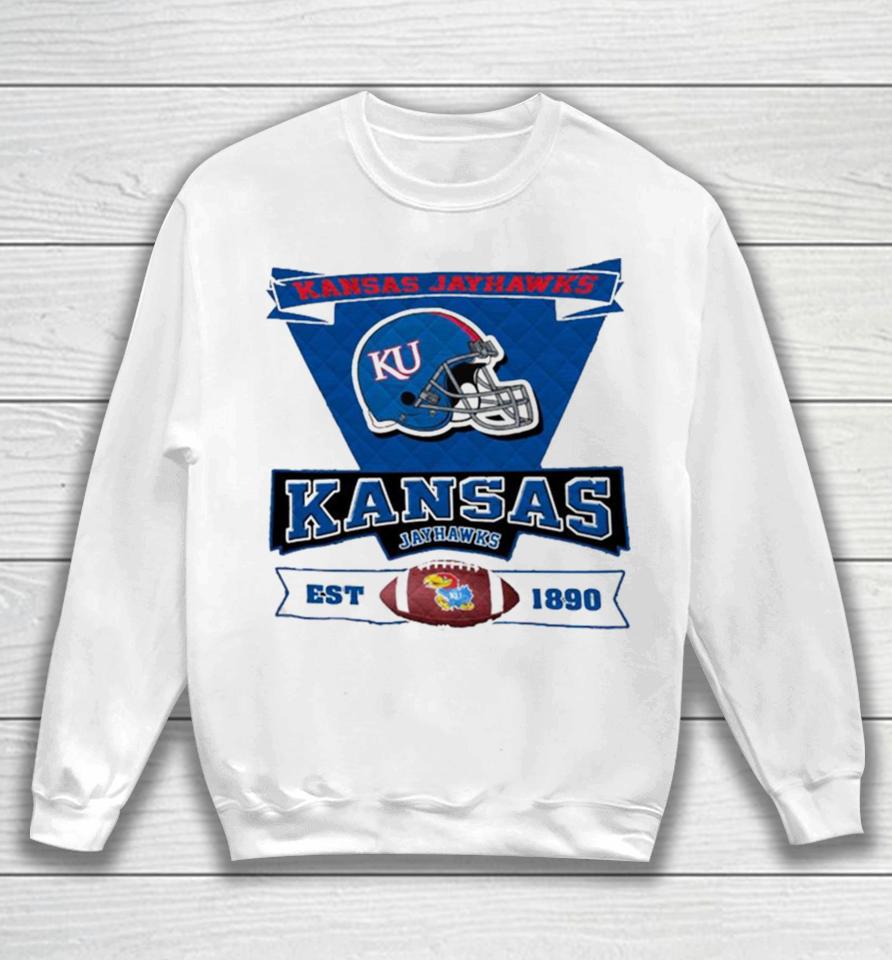 Ncaa Kansas Jayhawks Basketball Est 1890 Sweatshirt