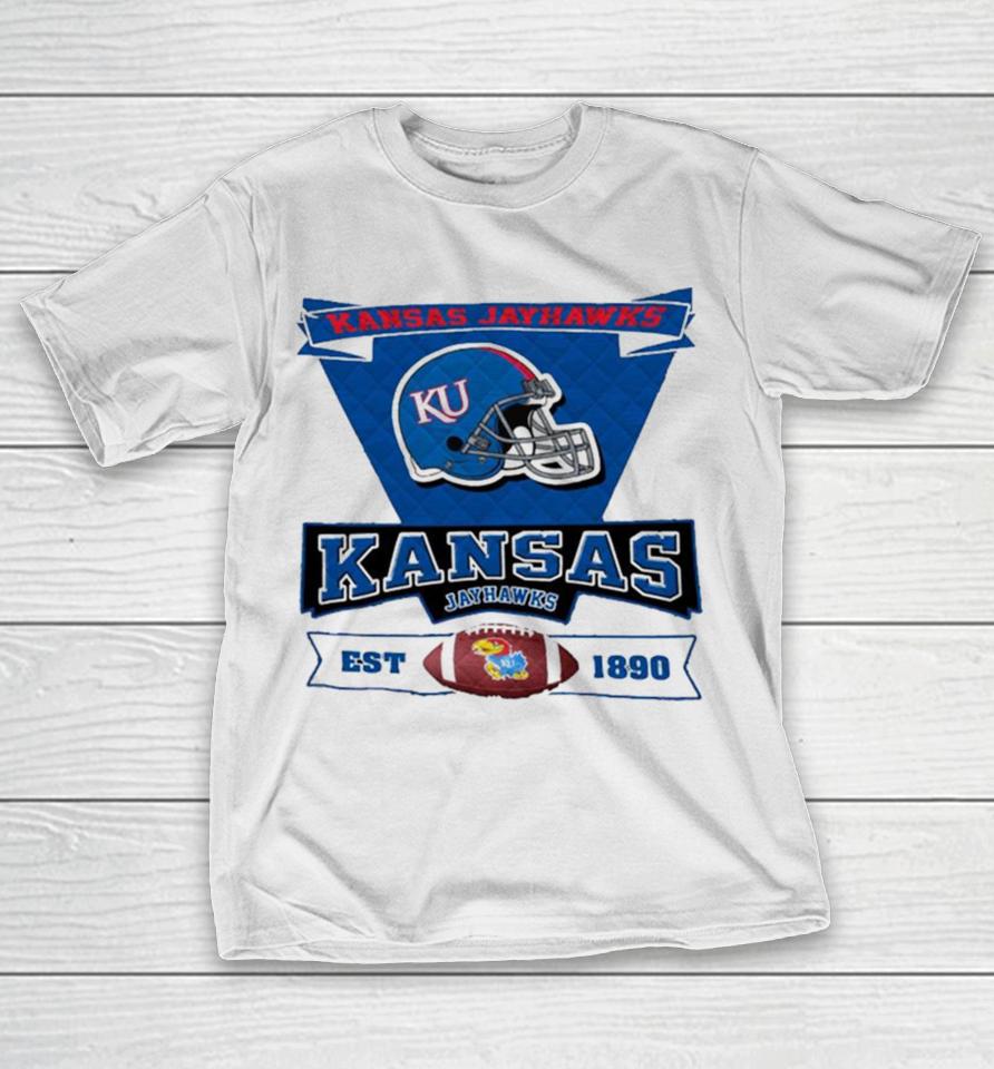 Ncaa Kansas Jayhawks Basketball Est 1890 T-Shirt