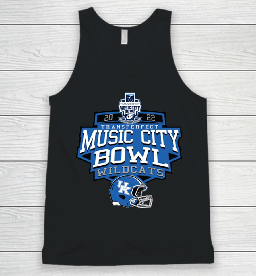 Ncaa Kentucky Wildcats Football 2022 Transperfect Music City Bowl Unisex Tank Top