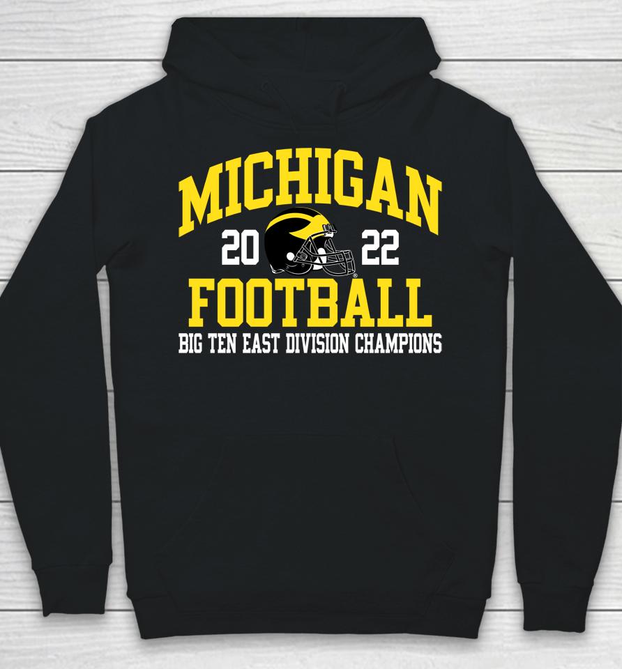 Ncaa Mden Michigan Football 2022 Big Ten East Champions University Hoodie