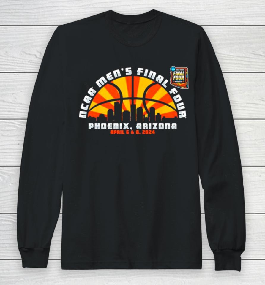 Ncaa Men’s Final Four 2024 Basketball Phoenix Arizona Long Sleeve T-Shirt