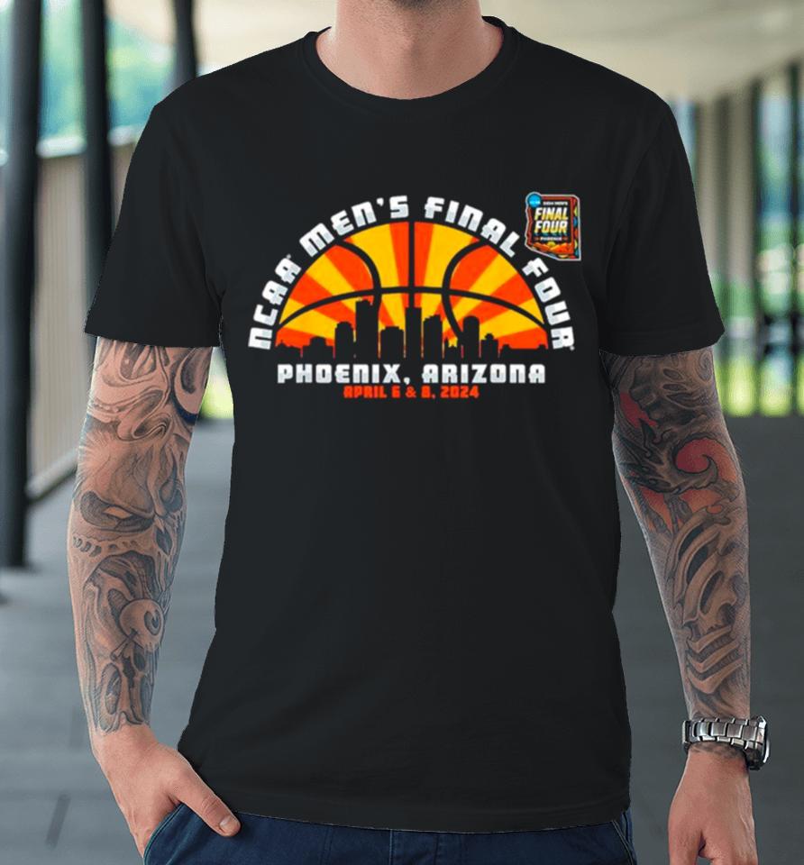 Ncaa Men’s Final Four 2024 Basketball Phoenix Arizona Premium T-Shirt