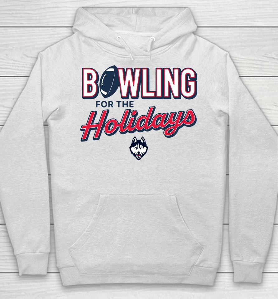 Ncaa Men's Uconn Huskies Bowling For The Holidays Hoodie