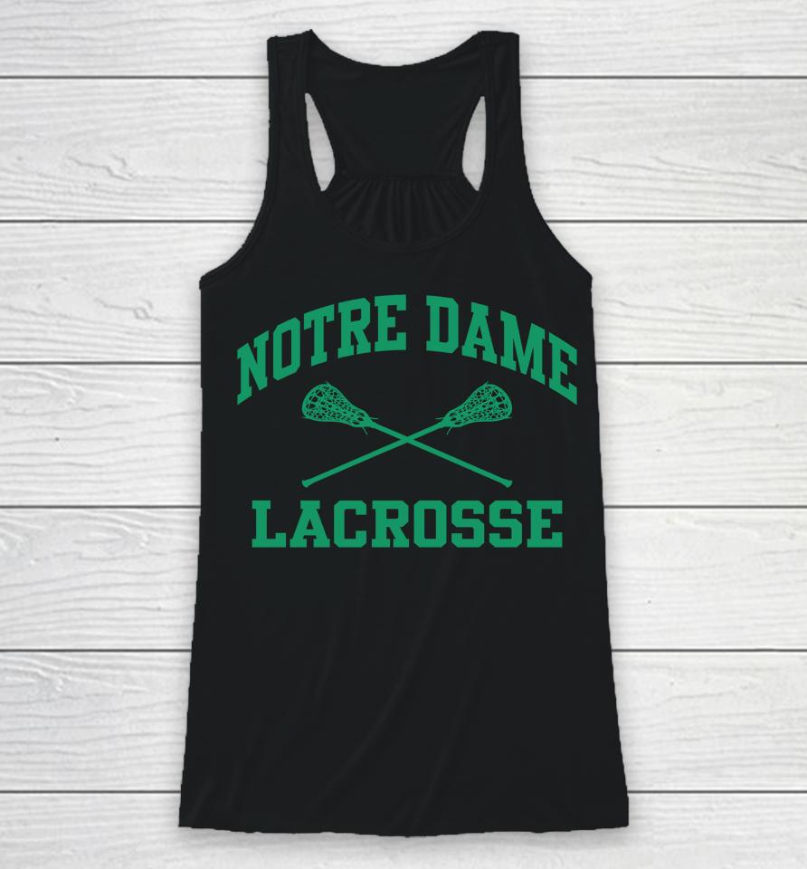 Ncaa Notre Dame Lacrosse Icon Racerback Tank