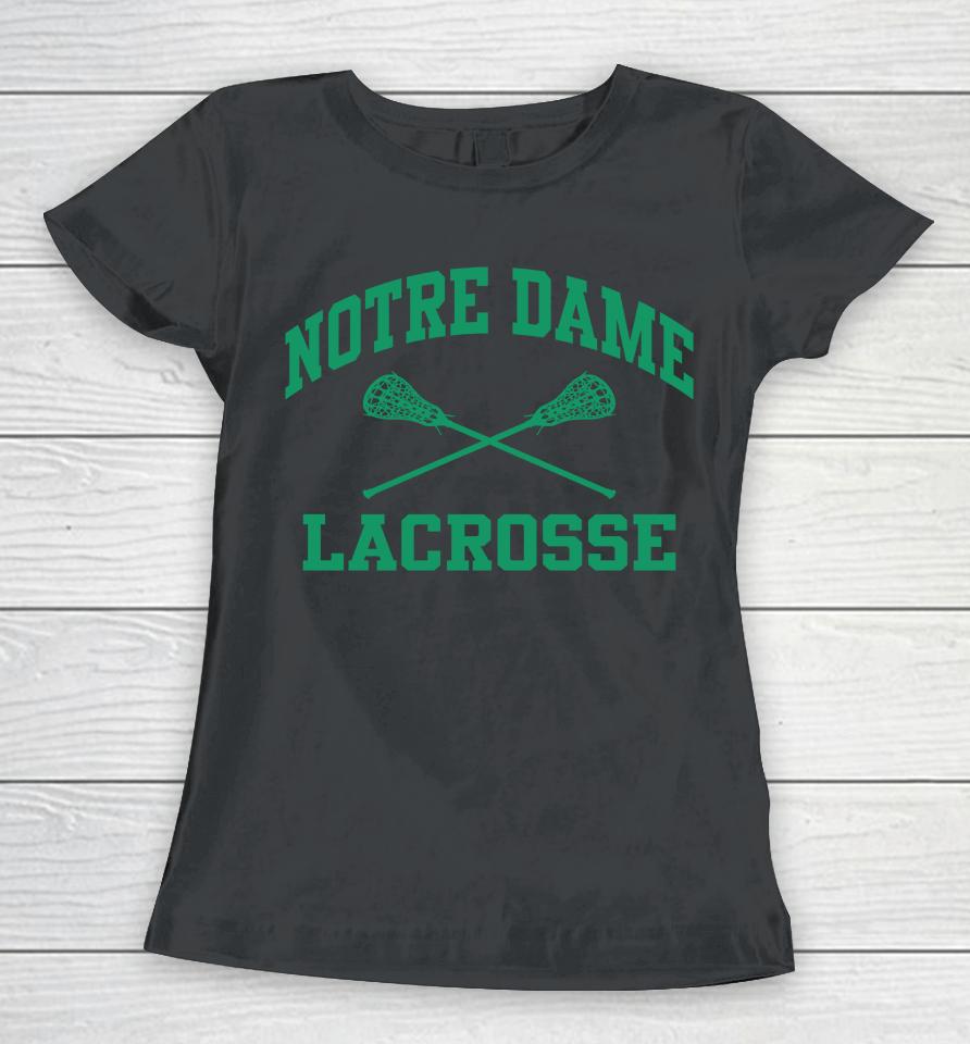 Ncaa Notre Dame Lacrosse Icon Women T-Shirt