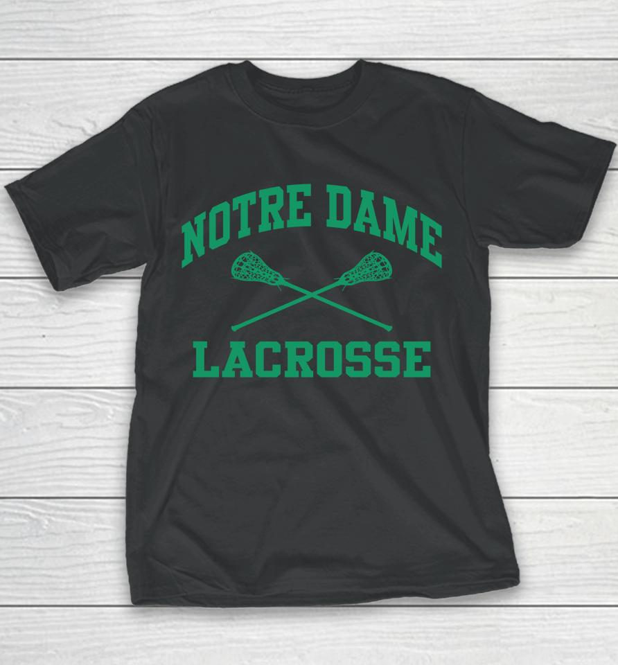 Ncaa Notre Dame Lacrosse Icon Youth T-Shirt