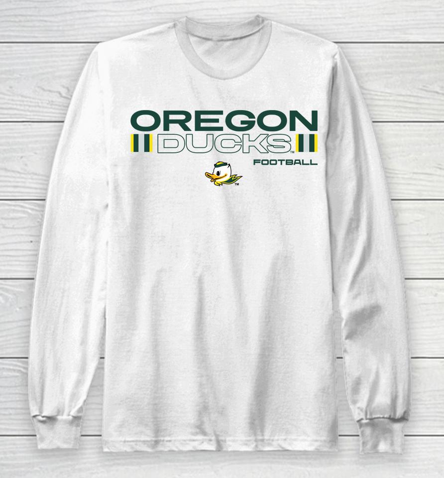 Ncaa Oregon Ducks Velocity Legend Performance Long Sleeve T-Shirt
