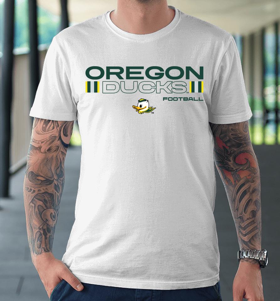 Ncaa Oregon Ducks Velocity Legend Performance Premium T-Shirt