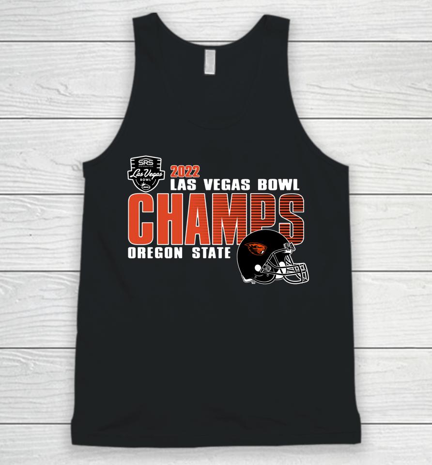 Ncaa Oregon State Beavers 2022 Las Vegas Bowl Champions Unisex Tank Top