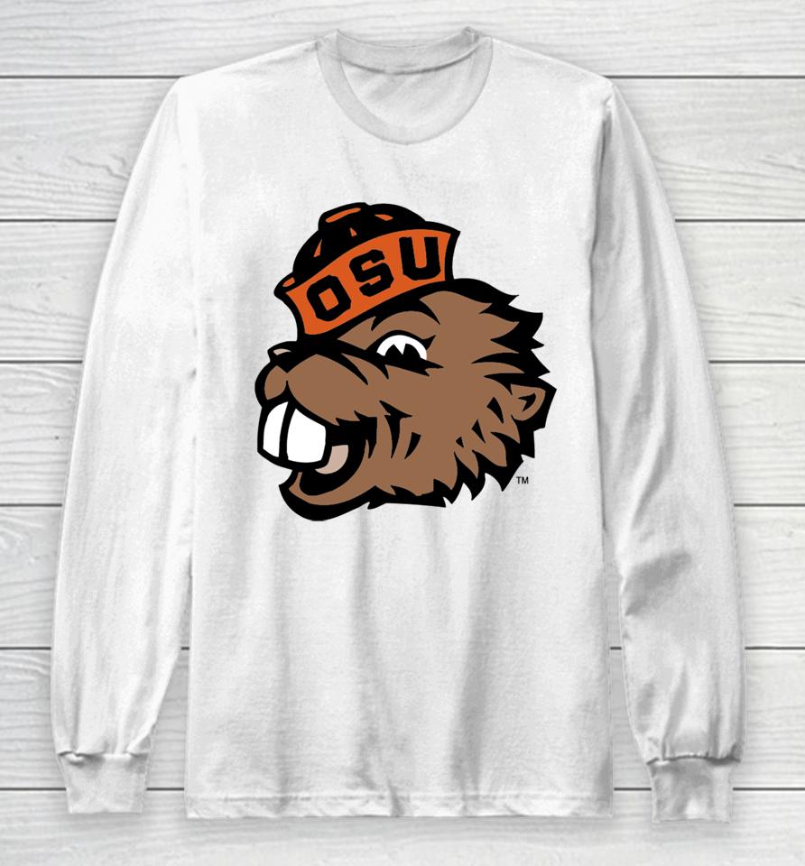 Ncaa Oregon State Beavers Vintage School Logo Long Sleeve T-Shirt