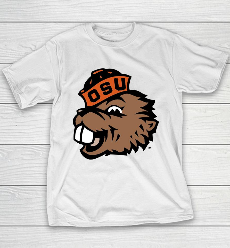 Ncaa Oregon State Beavers Vintage School Logo Youth T-Shirt