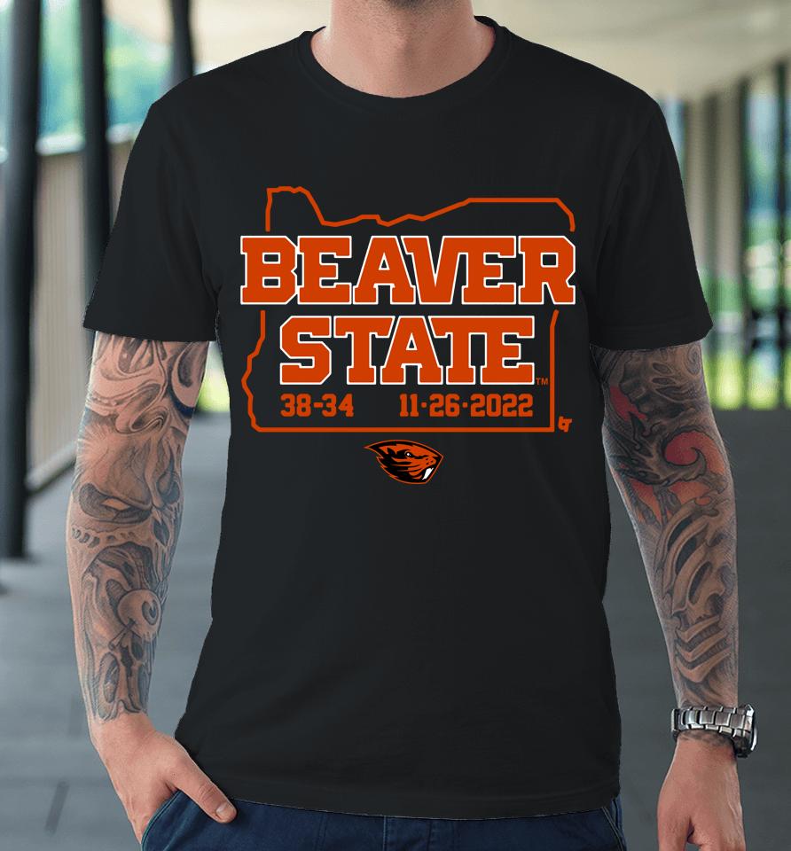 Ncaa Oregon State Football Beaver State Premium T-Shirt