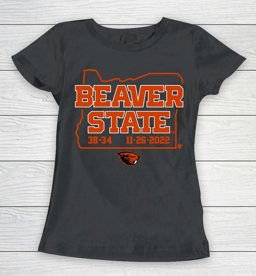 Ncaa Oregon State Football Beaver State Women T-Shirt