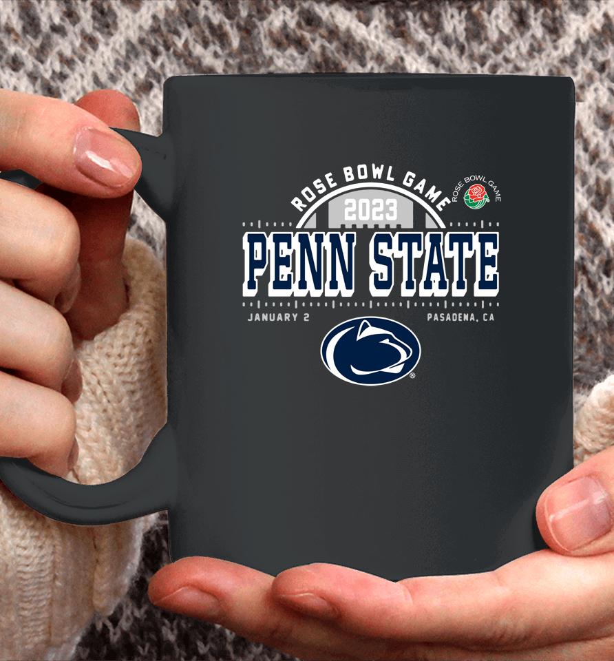 Ncaa Penn State 2023 Rose Bowl Game Navy Coffee Mug