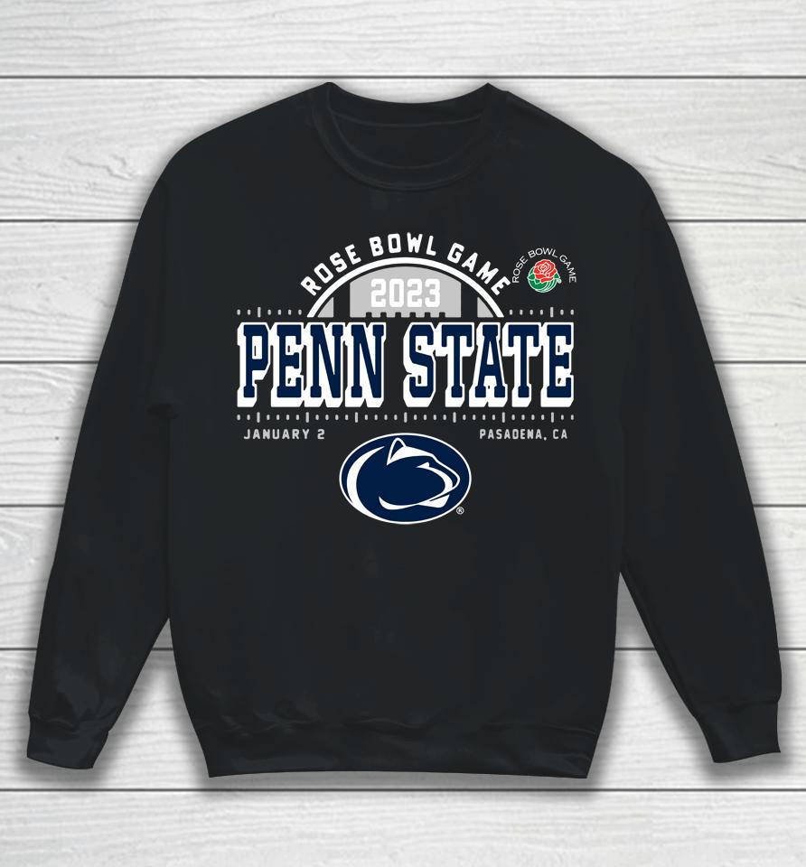Ncaa Penn State 2023 Rose Bowl Game Navy Sweatshirt