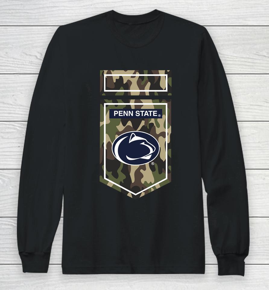 Ncaa Penn State Nittany Lions Veterans Camo Long Sleeve T-Shirt