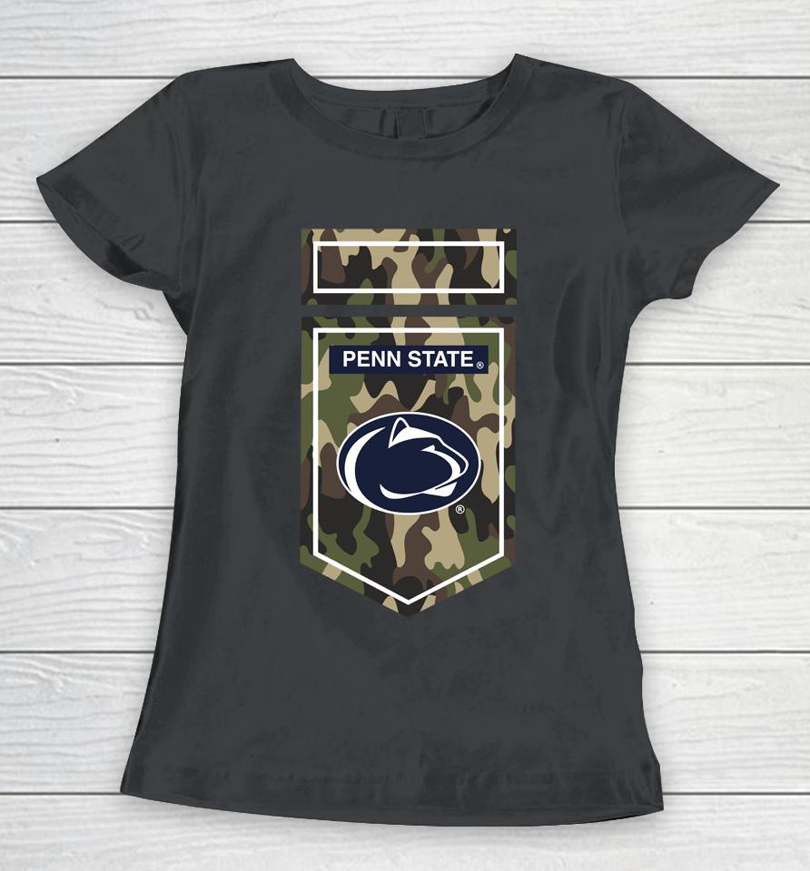 Ncaa Penn State Nittany Lions Veterans Camo Women T-Shirt