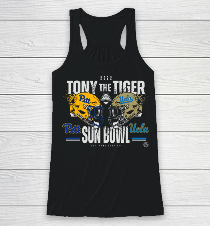 Ncaa Pitt Panthers Vs Ucla Bruins 2022 Tony The Tiger Sun Bowl Racerback Tank