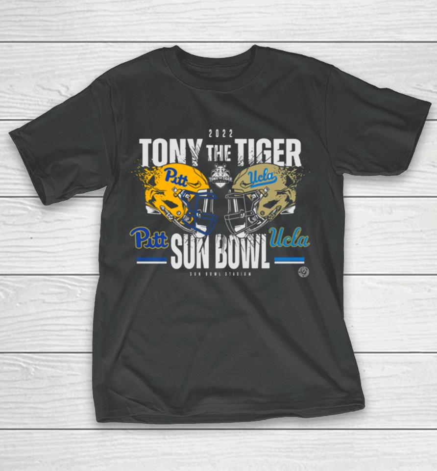 Ncaa Pitt Panthers Vs Ucla Bruins 2022 Tony The Tiger Sun Bowl T-Shirt