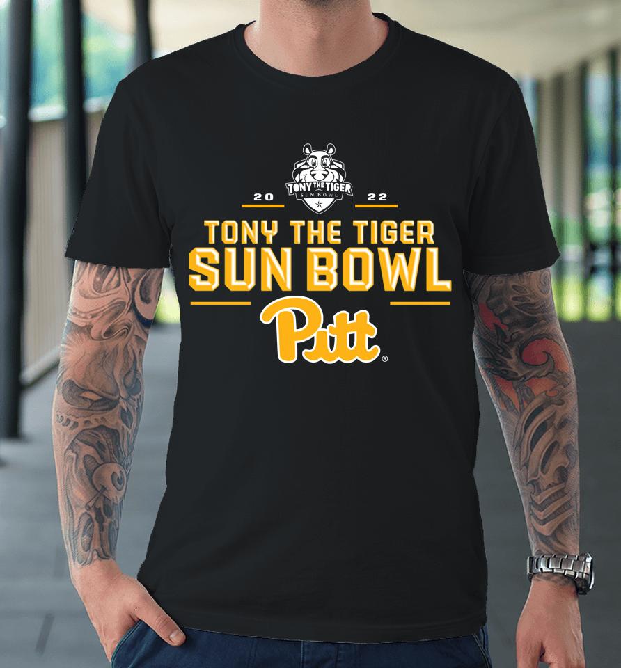 Ncaa Pittsburgh Tony The Tiger Sun Bowl Premium T-Shirt