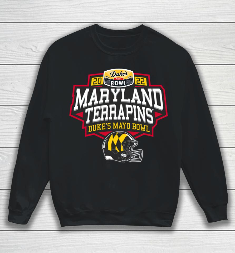 Ncaa Playoff 2022 Duke's Mayo Bowl Maryland Terrapins Sweatshirt