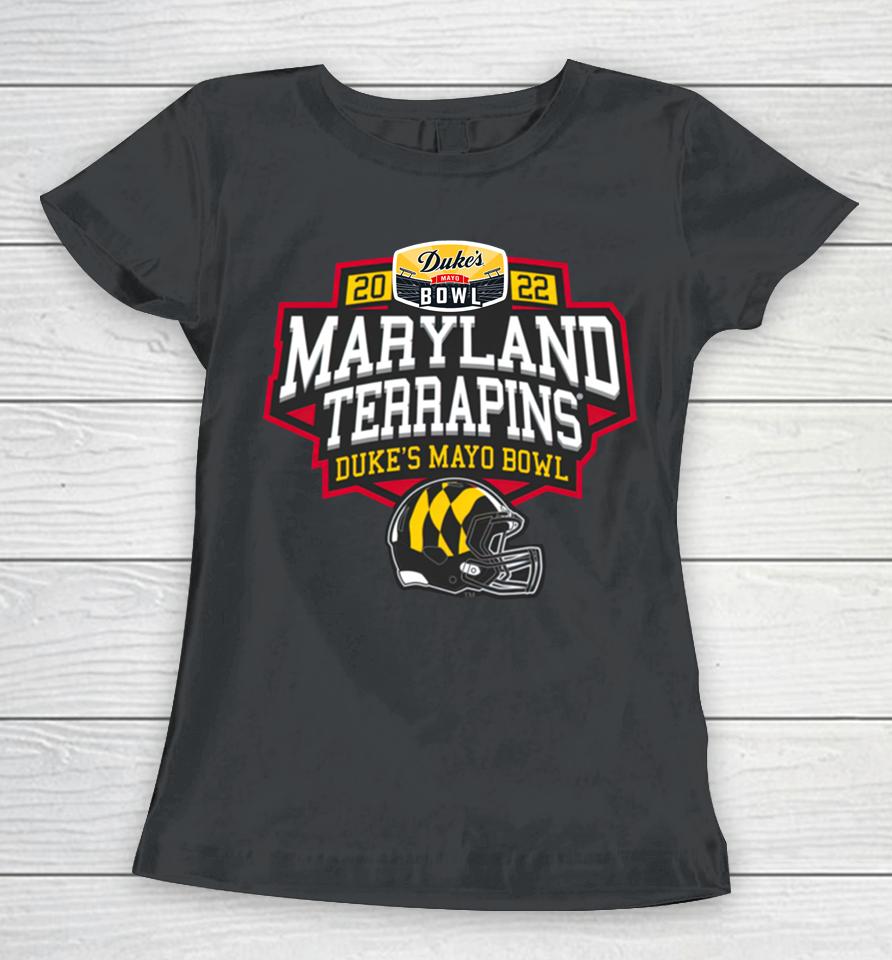 Ncaa Playoff 2022 Duke's Mayo Bowl Maryland Terrapins Women T-Shirt