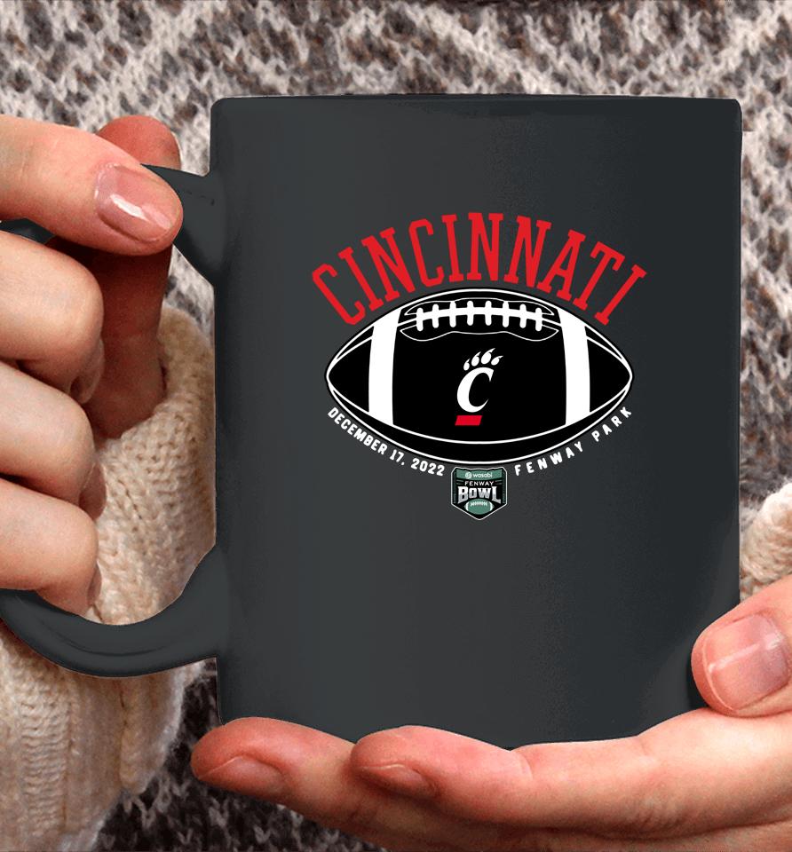 Ncaa Playoff 2022 Fenway Bowl Cincinnati Black Coffee Mug