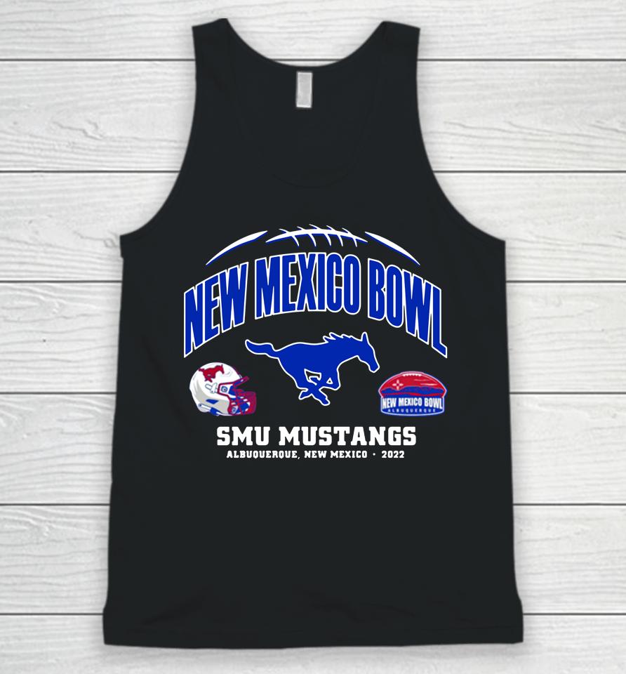 Ncaa Playoff Smu Mustangs 2022 New Mexico Bowl Unisex Tank Top