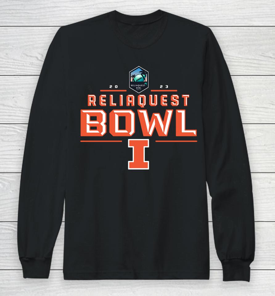 Ncaa Reliaquest Bowl Tampa Bay Illinois Tonal 2022 Long Sleeve T-Shirt