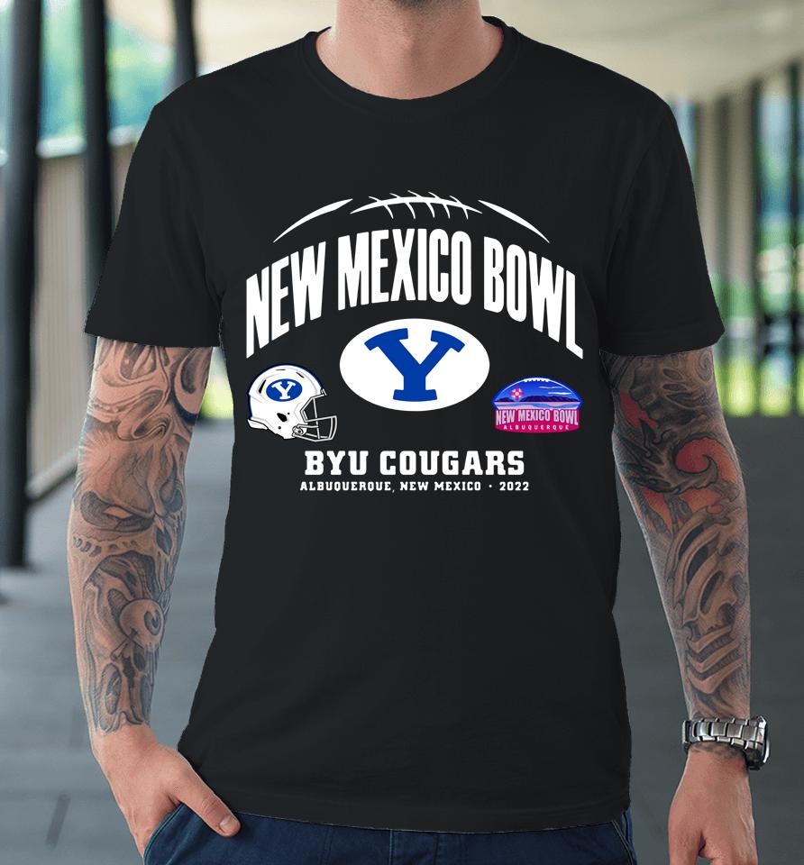Ncaa Royal Byu Cougars 2022 New Mexico Bowl Premium T-Shirt