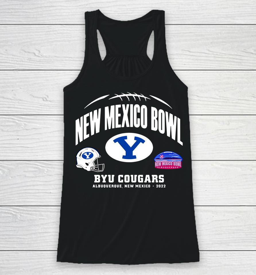 Ncaa Royal Byu Cougars 2022 New Mexico Bowl Racerback Tank