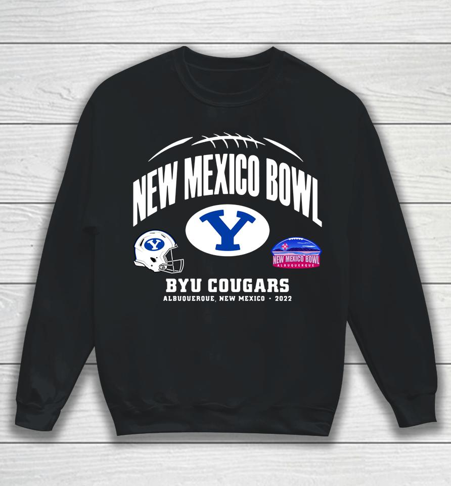 Ncaa Royal Byu Cougars 2022 New Mexico Bowl Sweatshirt