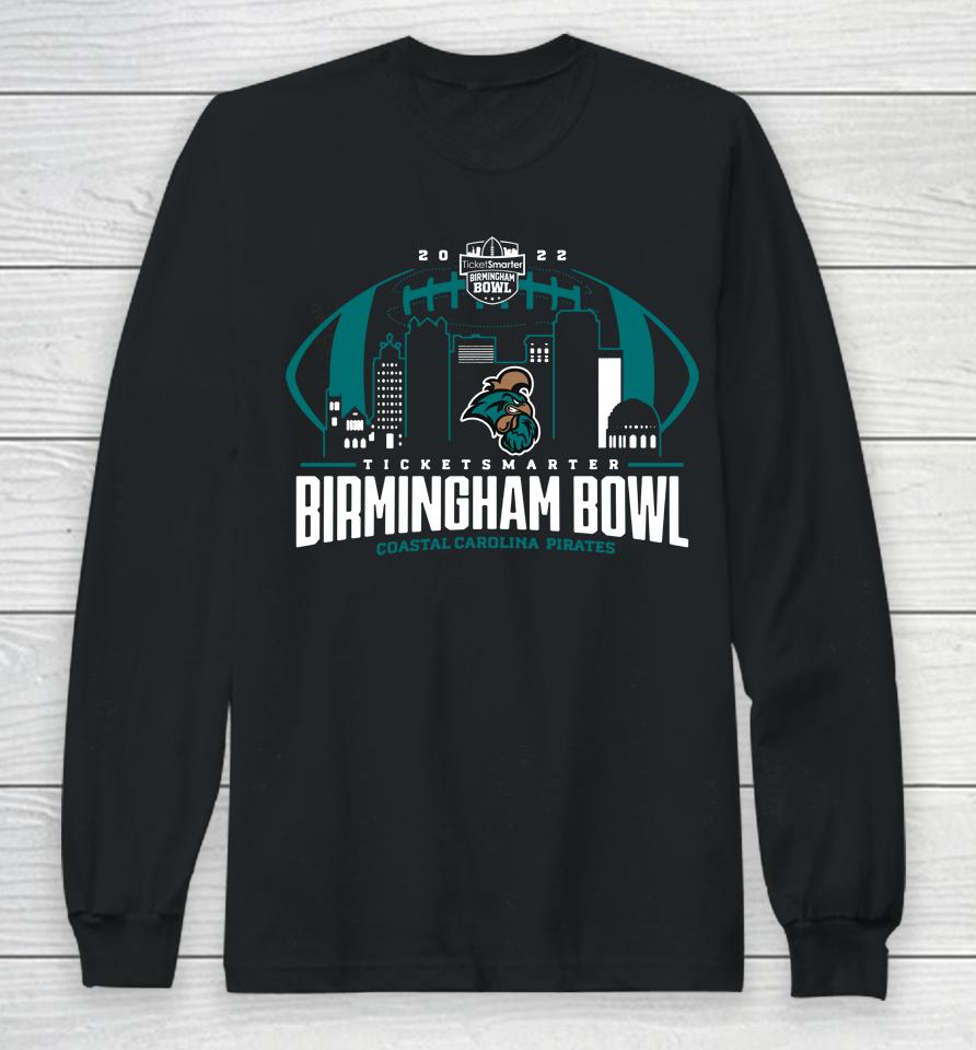 Ncaa Shop Birmingham Bowl 2022 Coastal Carolina Black Long Sleeve T-Shirt