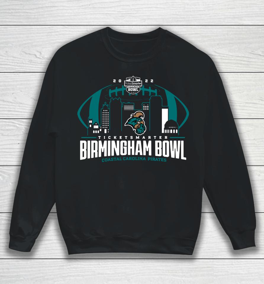 Ncaa Shop Birmingham Bowl 2022 Coastal Carolina Black Sweatshirt