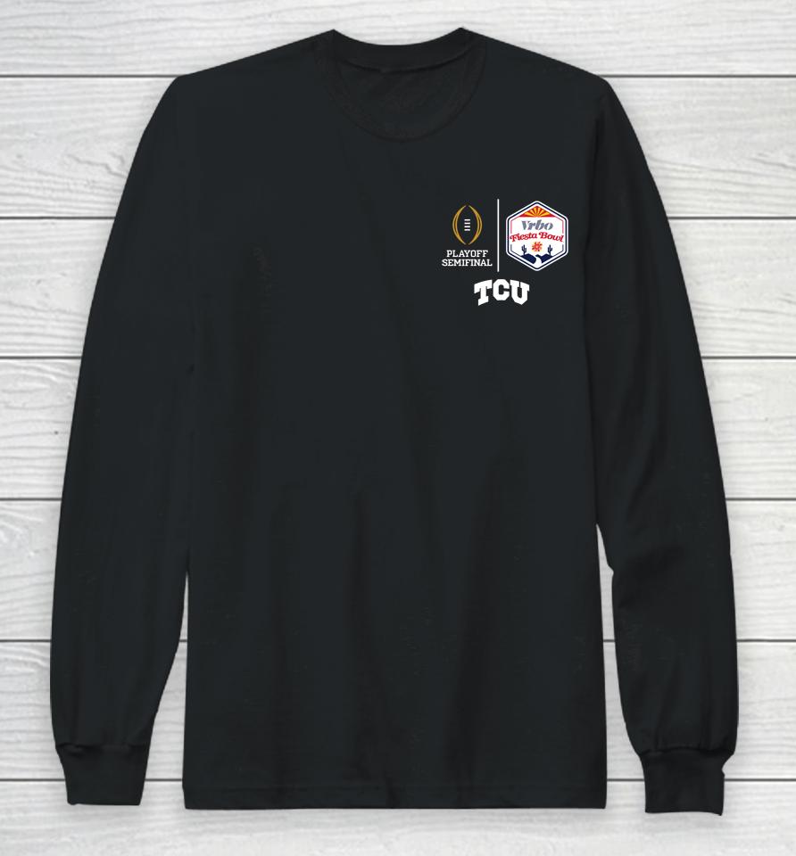 Ncaa Shop College Football Playoff Tcu Horned Frogs 2022 Fiesta Bowl Long Sleeve T-Shirt